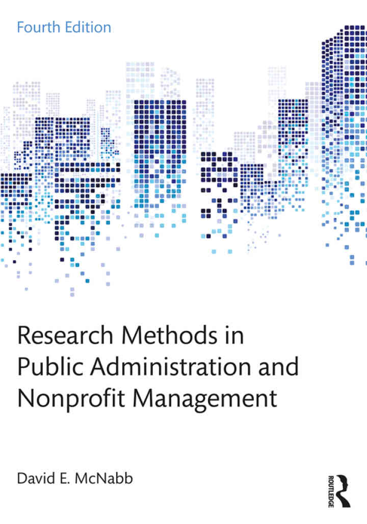 Research Methods in Public Administration and Nonprofit Management, 4th Edition
