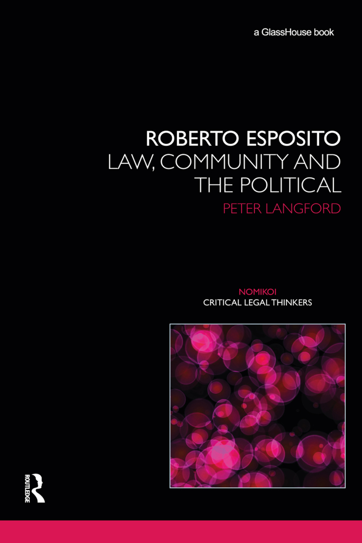 Roberto Esposito: Law Community and the Political