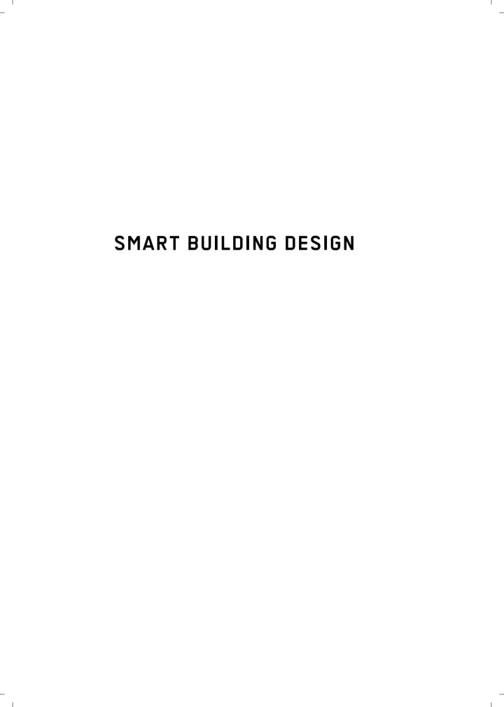 Smart Building Design: Konzeption, Planung, Realisierung und Betrieb