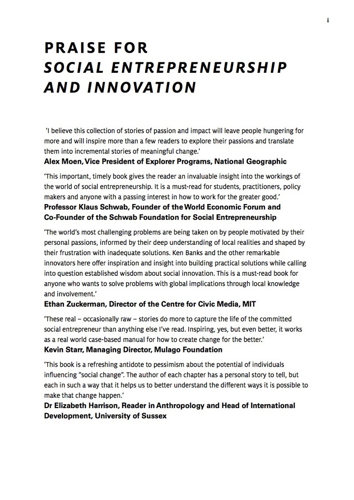 Social Entrepreneurship and Innovation: International Case Studies and Practice
