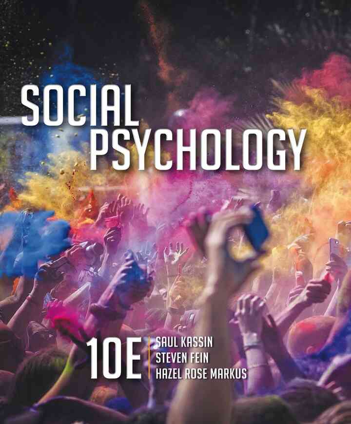 Social Psychology 10th Edition