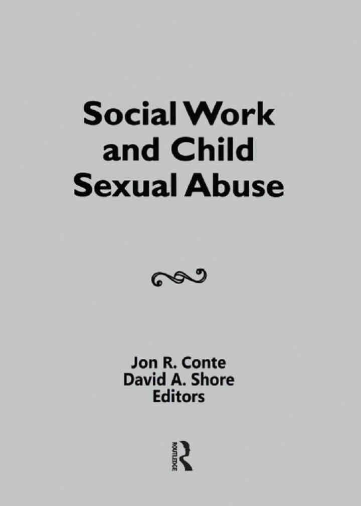 Social Work and Child Sexual Abuse, 1st Edition