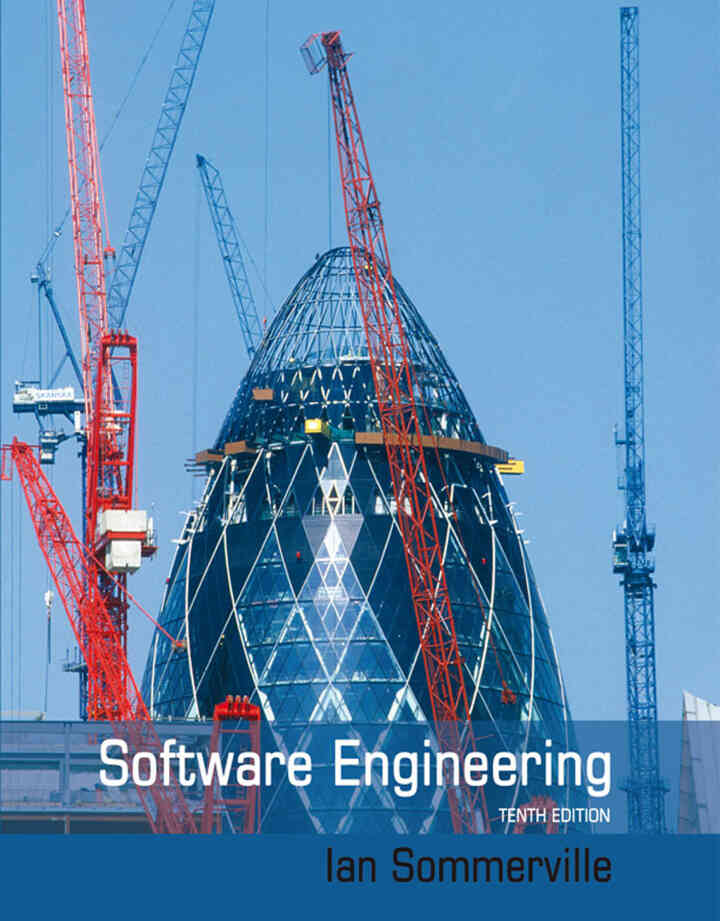 Software Engineering, 10th Edition