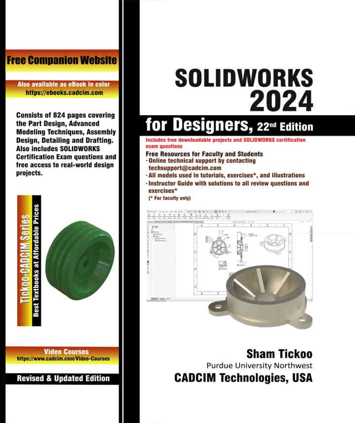 SOLIDWORKS 2024 for Designers, 22nd Edition