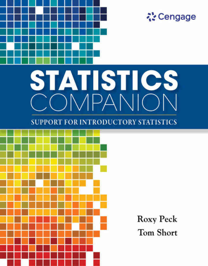 Statistics Companion: Support for Introductory Statistics 1st Edition