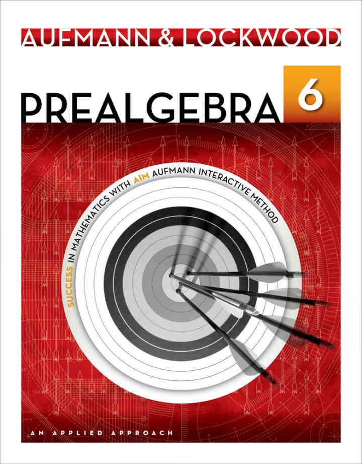 Student Solutions Manual for Aufmann/Lockwood's Prealgebra: An Applied Approach 6th Edition