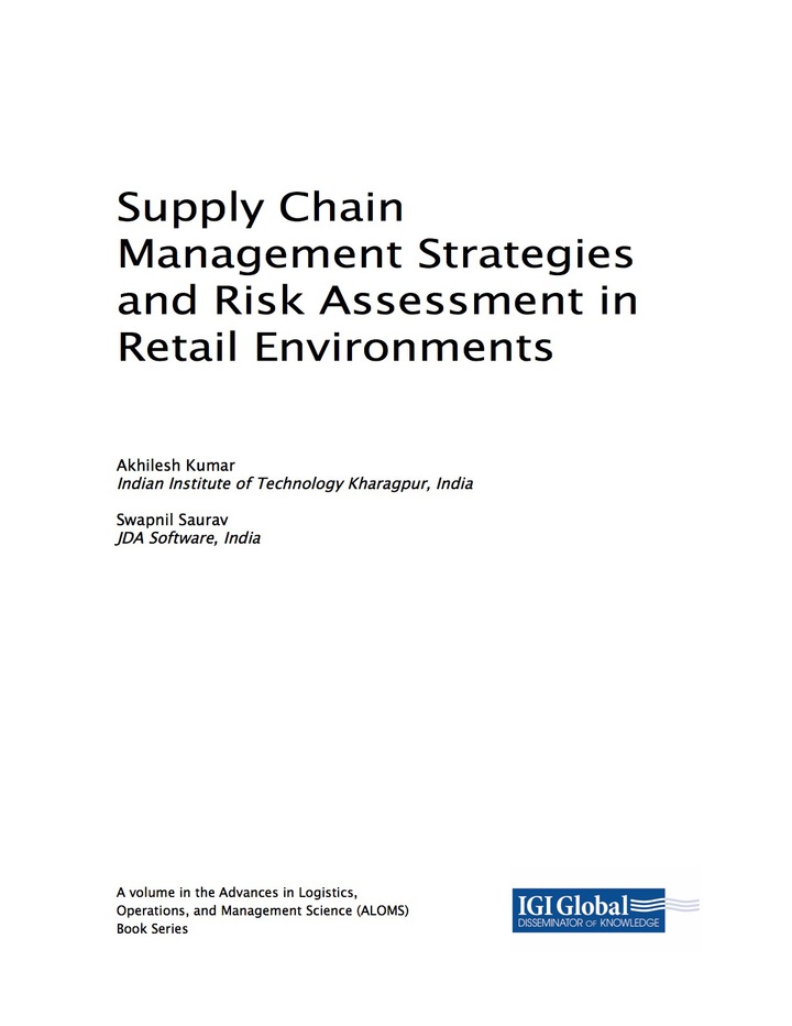 Supply Chain Management Strategies and Risk Assessment in Retail Environments