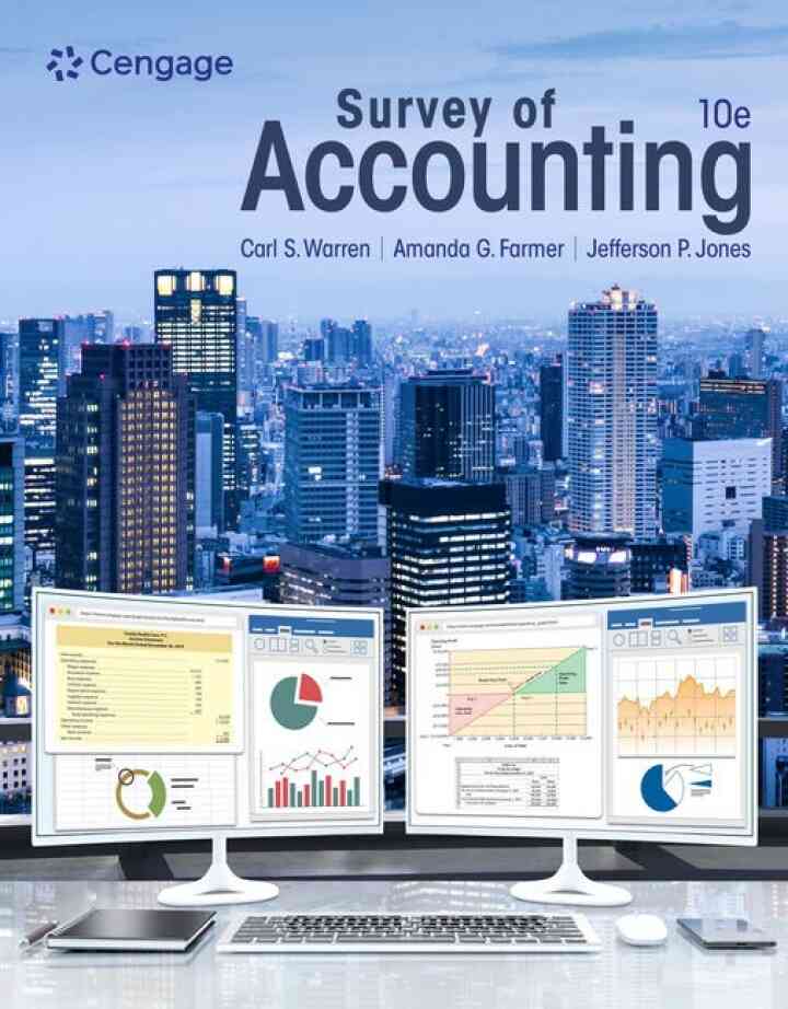 Survey of Accounting, 10th Edition