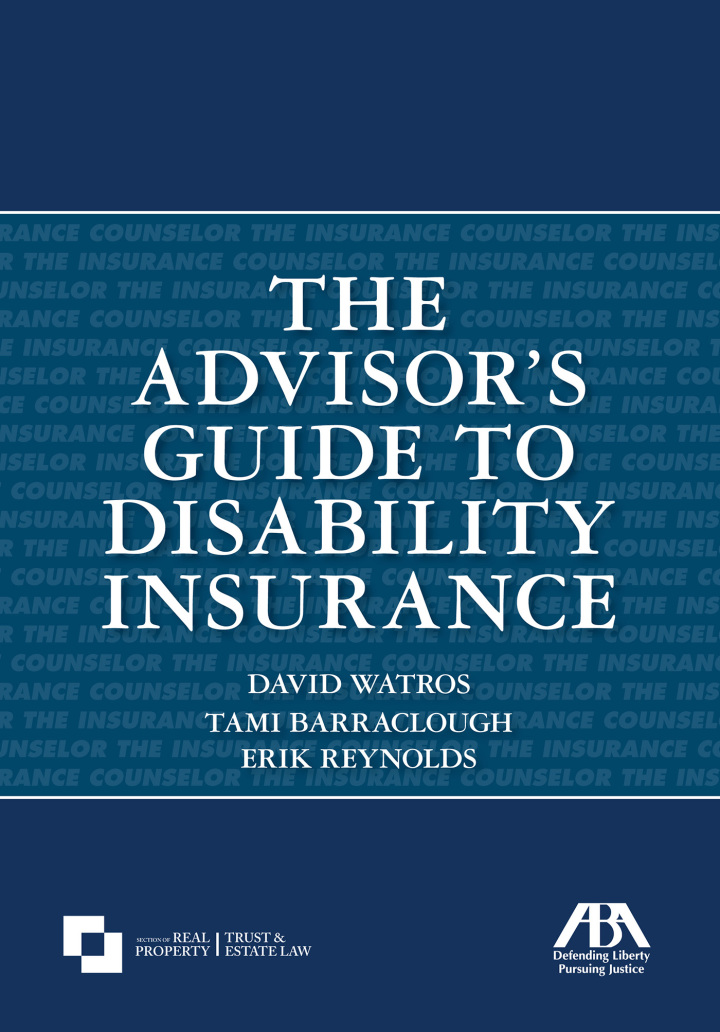 The Advisor's Guide to Disability Insurance
