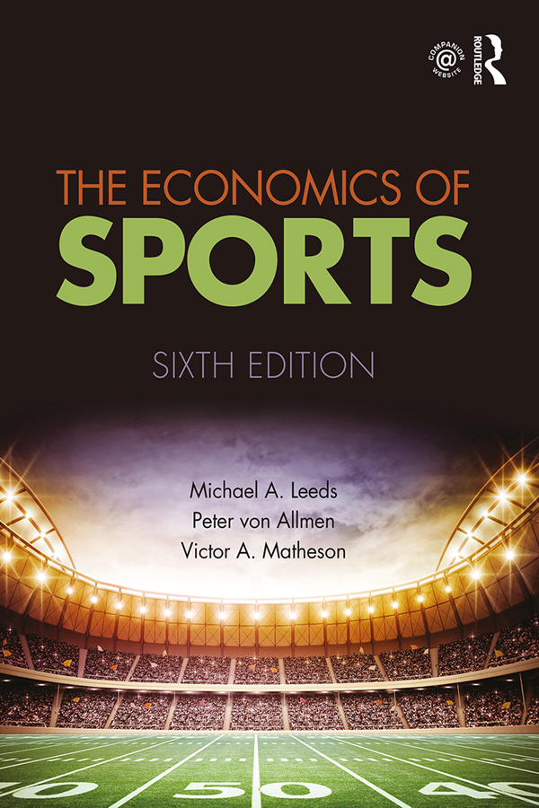 The Economics of Sports 6th Edition