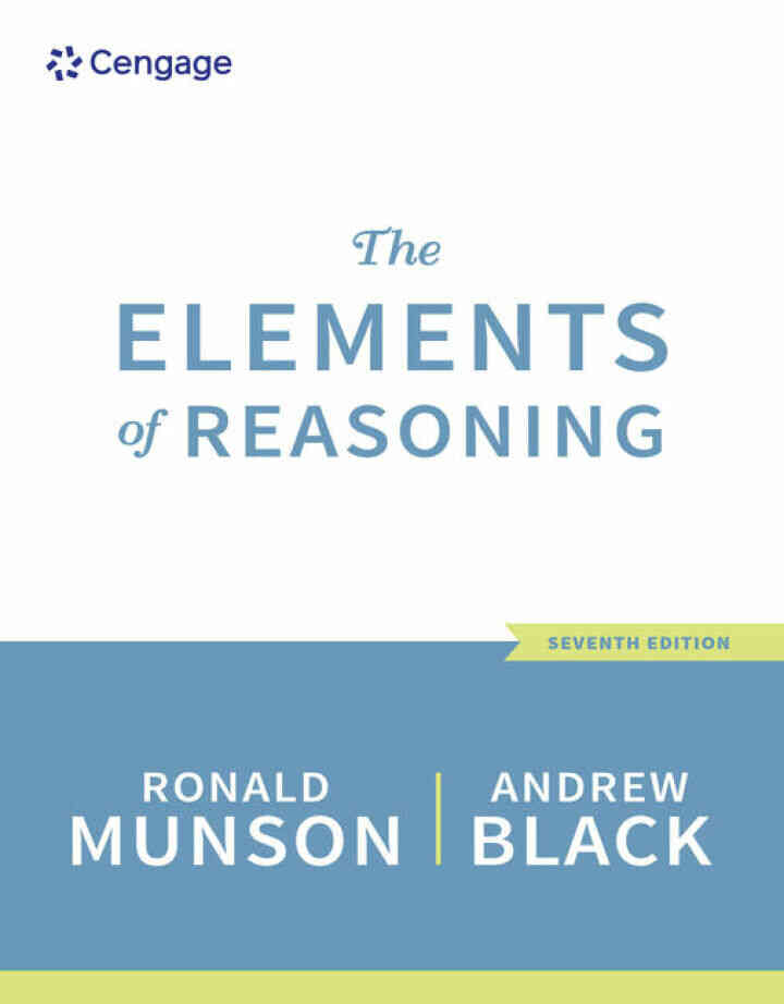 The Elements of Reasoning 7th Edition