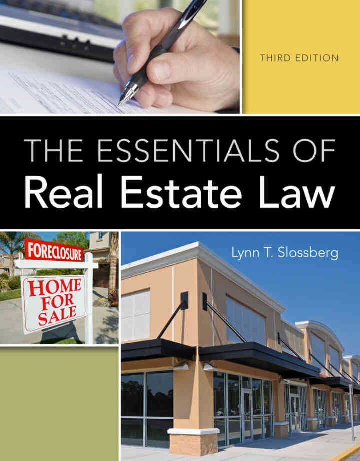 The Essentials of Real Estate Law, 3rd Edition