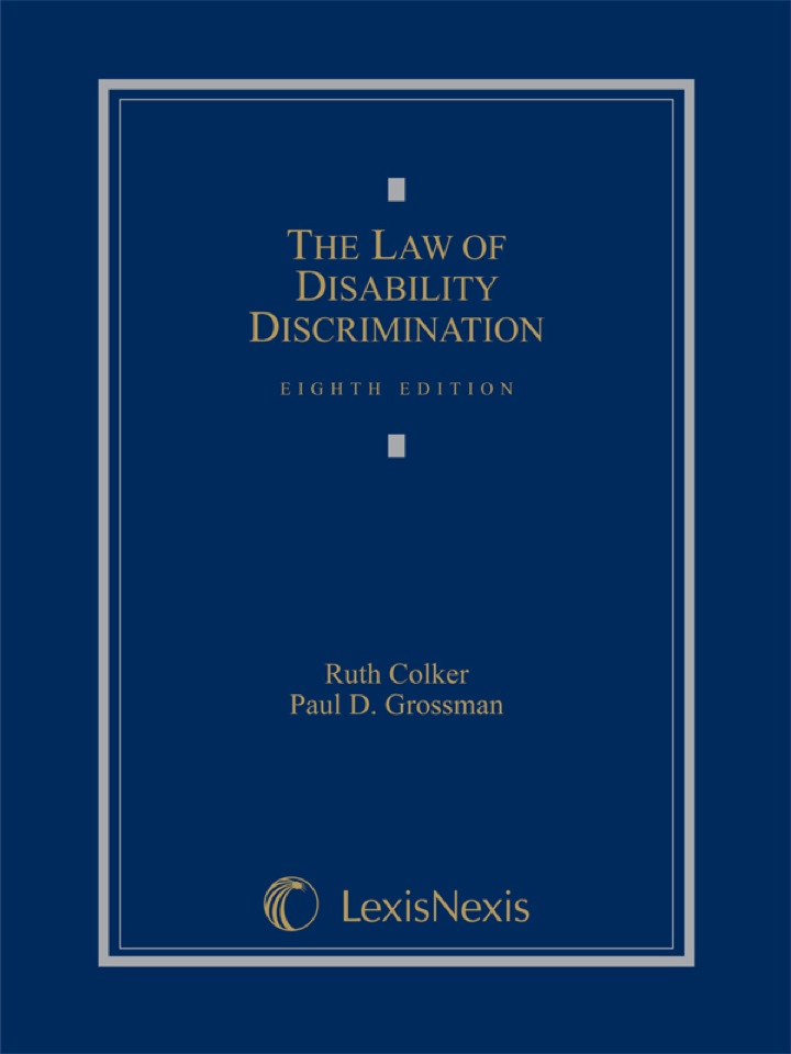 The Law of Disability Discrimination