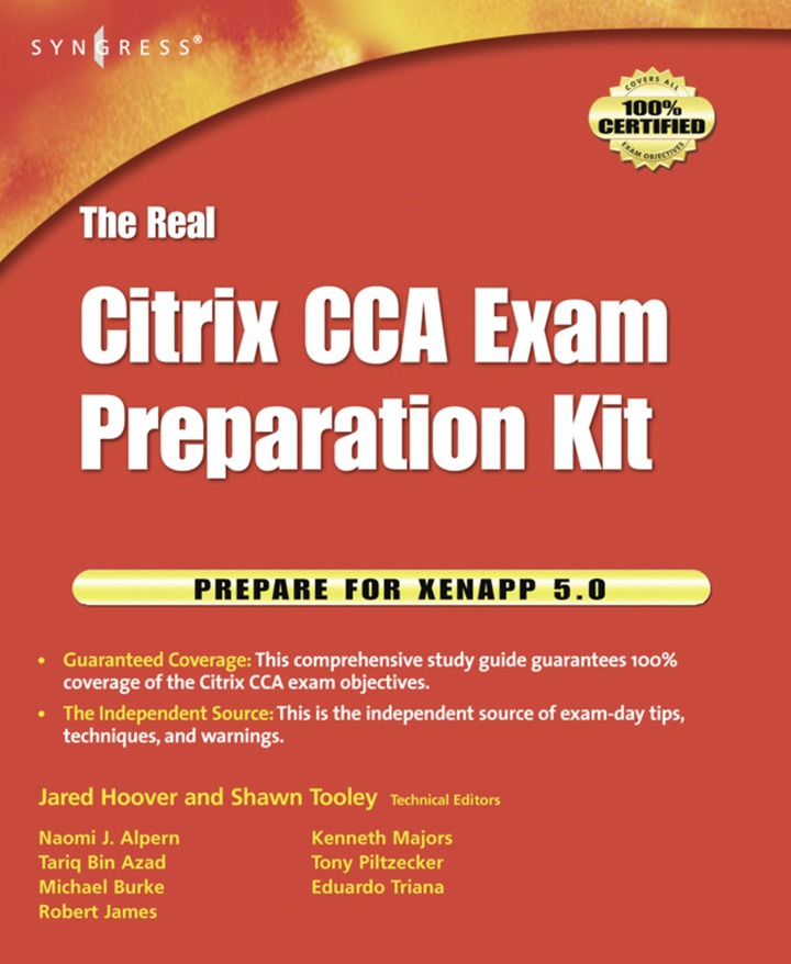 The Real Citrix CCA Exam Preparation Kit