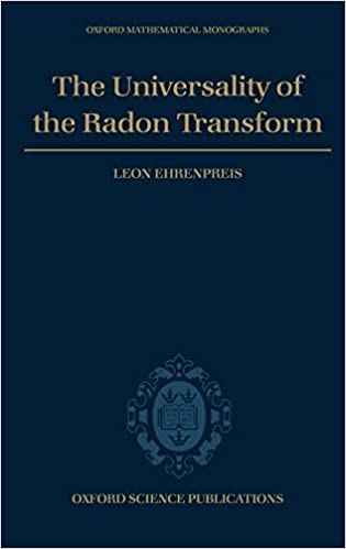 The Universality of the Radon Transform