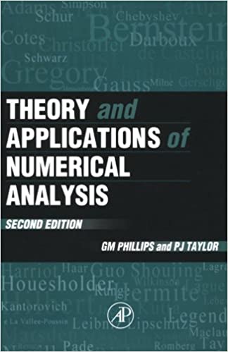Theory and Applications of Numerical Analysis
