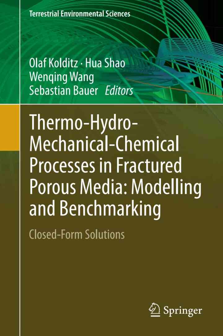 Thermo-Hydro-Mechanical-Chemical Processes in Fractured Porous Media: Modelling and Benchmarking: Closed-Form Solutions