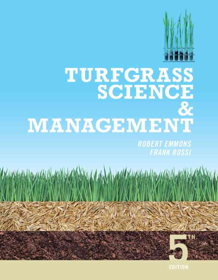 Turfgrass Science and Management 5th Edition