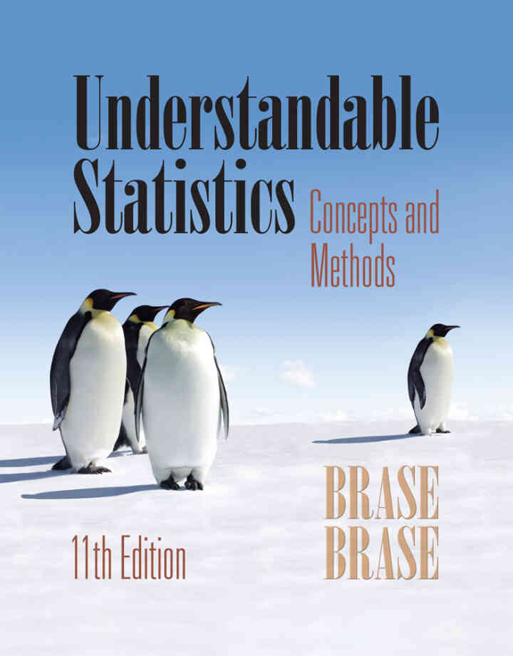 Understandable Statistics: Concepts and Methods, 11th Edition