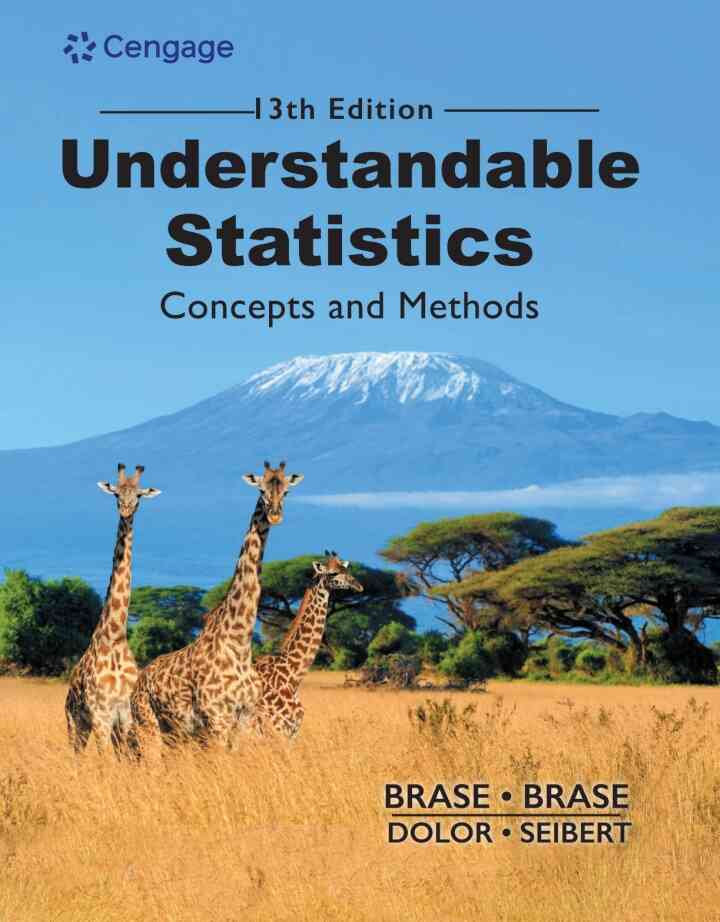 Understandable Statistics: Concepts and Methods, 13th Edition