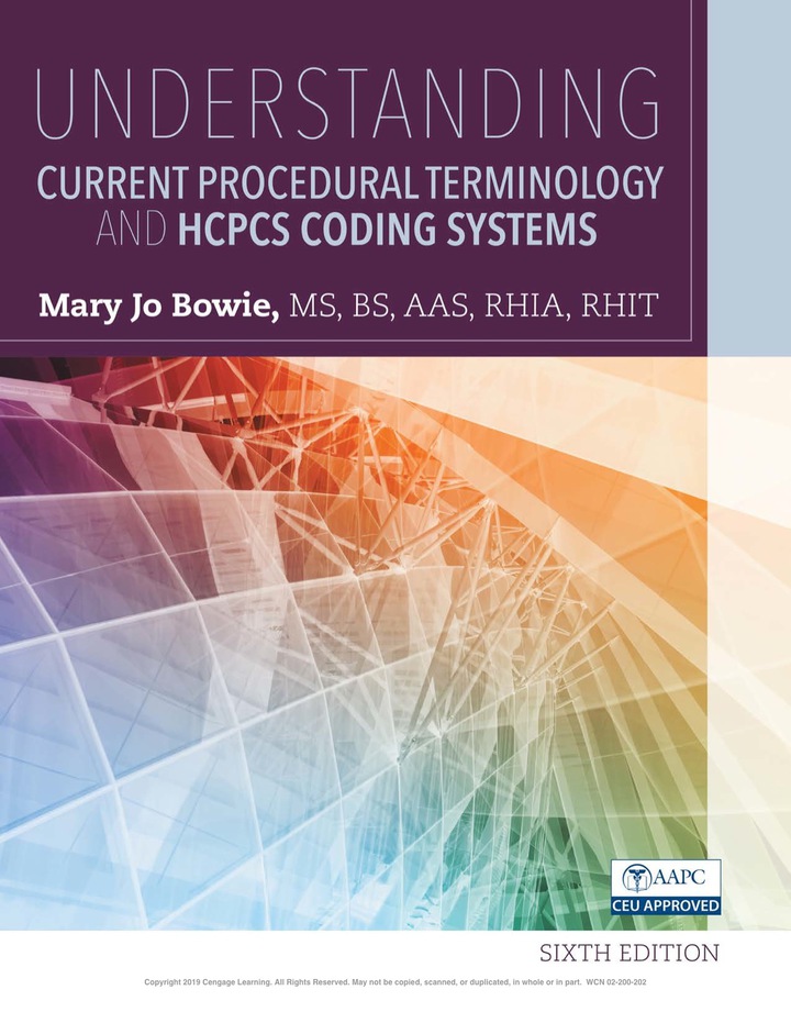 Understanding Current Procedural Terminology and HCPCS Coding Systems, 6th Edition