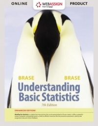 WebAssign for Brase/Brase's Understanding Basic Statistics, Enhanced, 7th Edition [Instant Access], Single-Term