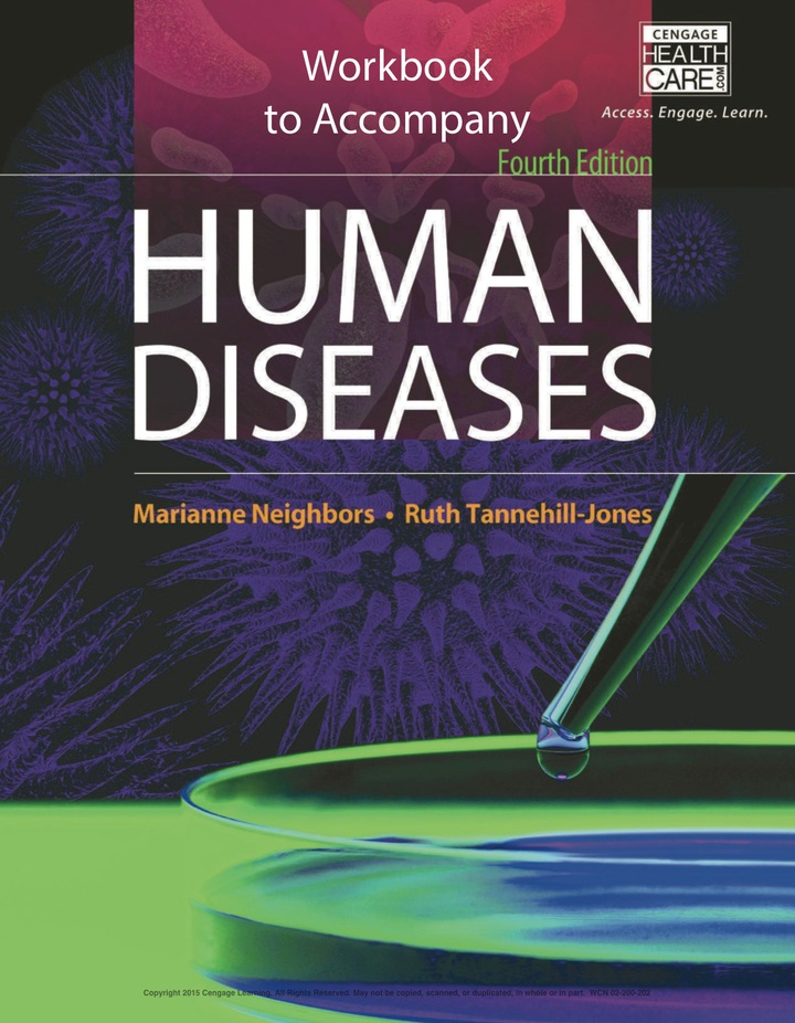 Workbook for Neighbors/Tannehill-Jones' Human Diseases 4th Edition