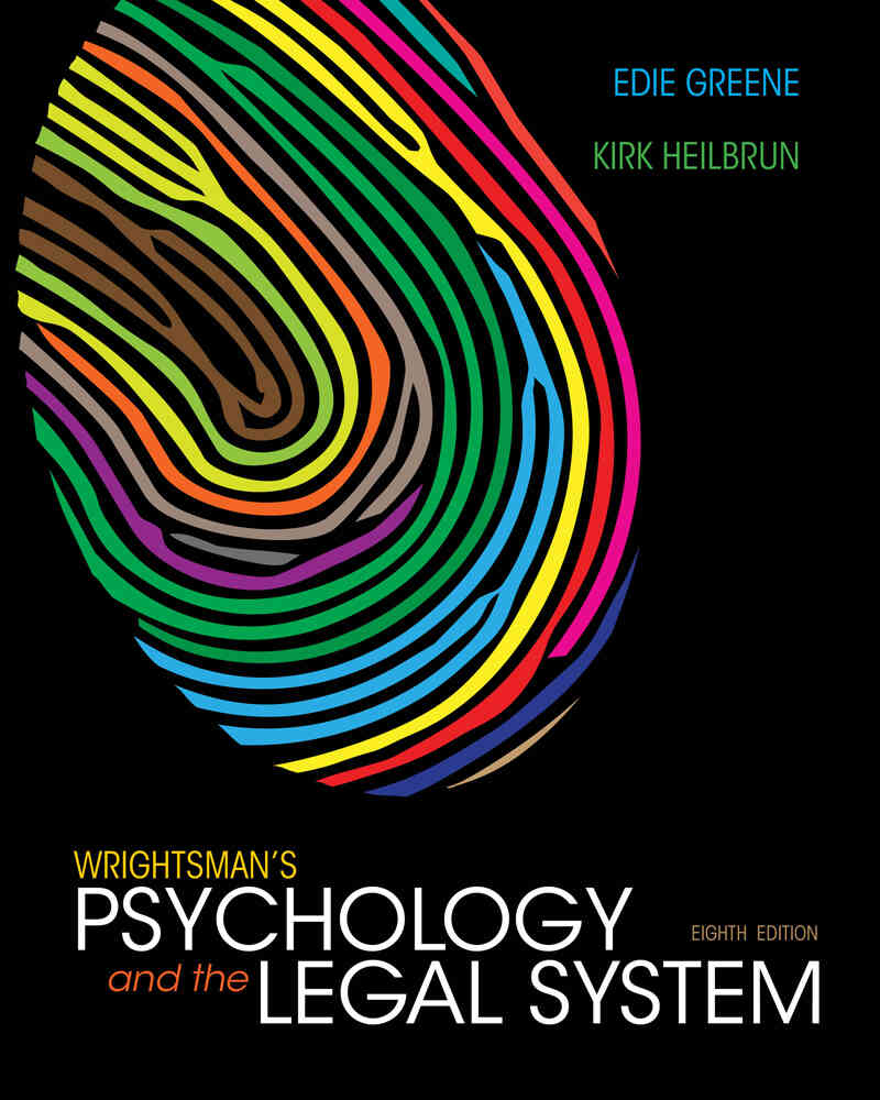 Wrightsman's Psychology and the Legal System 8th Edition